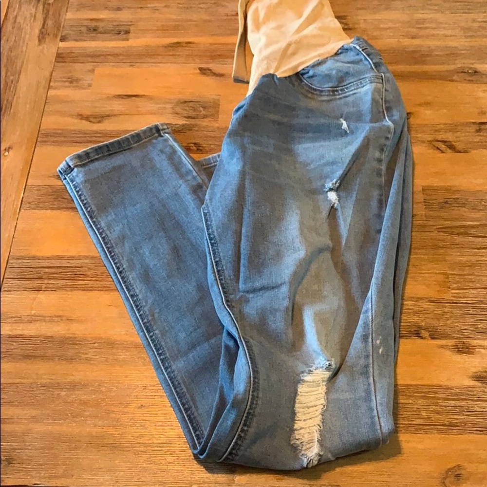 Maternity jeans